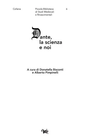 Dante, la scienza e noi Vendita Finale