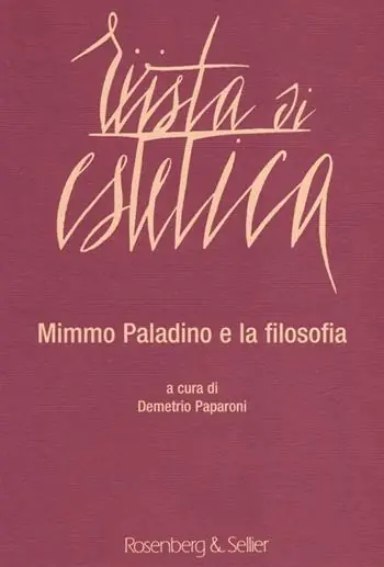 Rivista di estetica. Vol. 55 Mimmo Paladino e la filosofia. Prezzo Conveniente