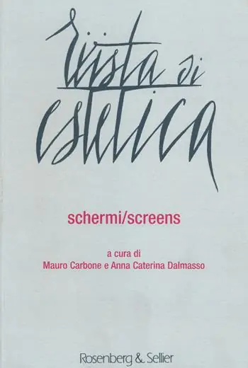 Rivista di estetica. Vol. 55 Schermi/screens. Di Tendenza