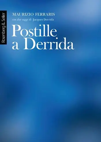 Pagamento Sicuro Postille a Derrida