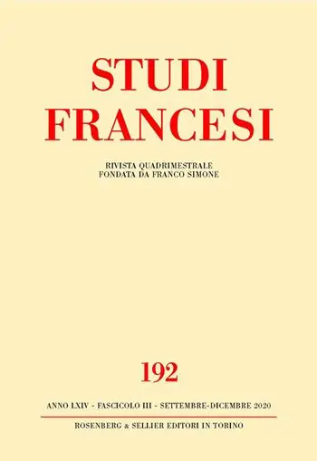 Promozione Esclusiva Studi francesi. Vol. 192