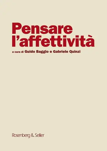 Spedito Oggi Pensare l‘affettività