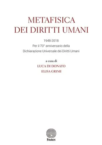 Metafisica dei diritti umani. 1948-2018. Per il 70° anniversario della Dichiarazione universale dei diritti umani Più Venduto