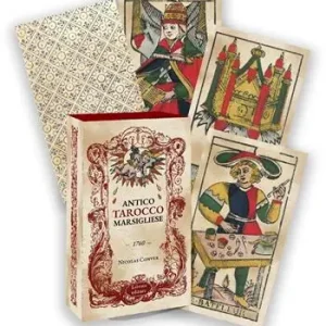 Antico tarocco marsigliese. Nicolas Conver (1760). Con 78 Carte Promo Stagionale