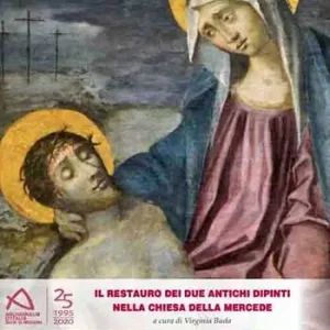 Il restauro dei due antichi dipinti nella chiesa della Mercede Spedito Oggi