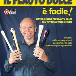 Promozione Suonare il flauto dolce è facile. Metodo facile per flauto dolce con tutorial video online. Ediz. per la scuola