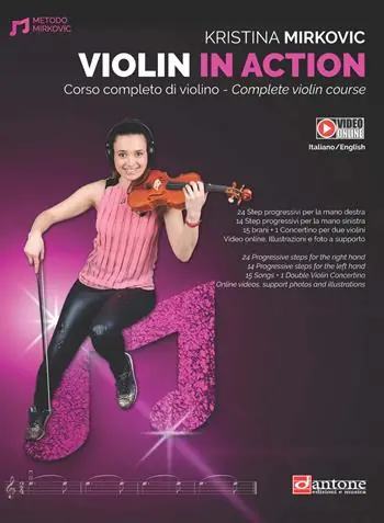 Promo Stagionale Violin in action. Corso completo di violino. Ediz. italiana e inglese