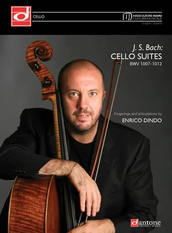 J. S. Bach cello suites BWV 1007-1012. Fingerings and articulations by Enrico Dindo. Ediz. italiana e inglese Sconto