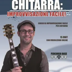 Quantità Limitata Chitarra. Improvvisazione facile. Corso di improvvisazione. Metodo. Con video online