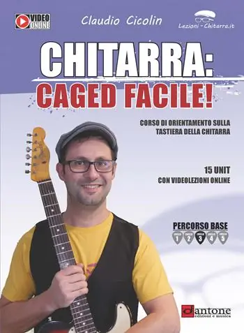 Offerta Chitarra caged facile. Metodo. Con video online