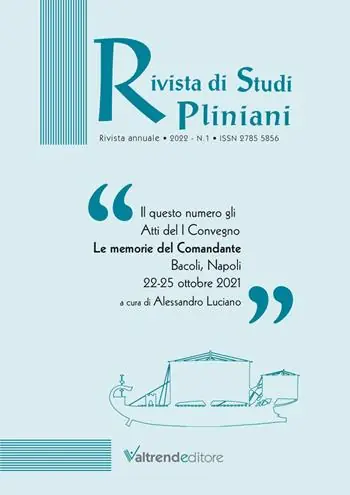 Rivista di Studi Pliniani (2022). Vol. 1 Promozione