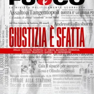 Fuoco (2026). Vol. 20 Giustizia è sfatta. Gennaio/febbraio/marzo 2026 Più Venduto