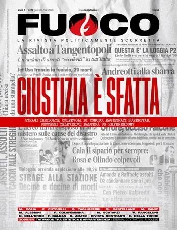 Fuoco (2026). Vol. 20 Giustizia è sfatta. Gennaio/febbraio/marzo 2026 Più Venduto