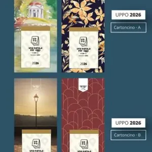 Sconto Uppo 2026. Una parola per oggi. Calendario da appendere