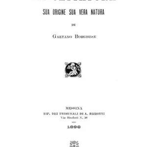 La jettatura. Sua origine sua vera natura Acquista Ora