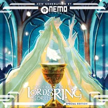 Lords for the Ring. Art calendar 2020. Ediz. variant Blue Mirror Prezzo Basso