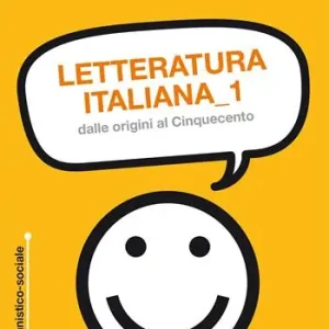 Letteratura italiana. Vol. 1 Dalle origini al Cinquecento. Compra Online