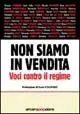 Non Perdere Non siamo in vendita. Voci contro il regime