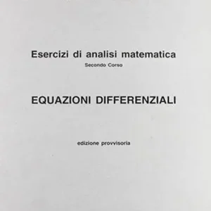 Direttamente Dal Produttore Esercizi di analisi matematica. Vol. 2 Equazioni differenziali