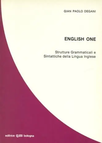 Ordina Subito English one. Strutture grammaticali e sintattiche della lingua inglese