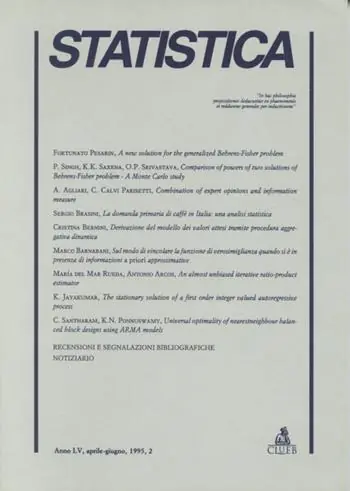 Statistica (1995). Vol. 2 Reso Gratuito