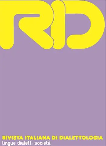 RID. Rivista italiana di dialettologia. Vol. 20 Acquista Ora