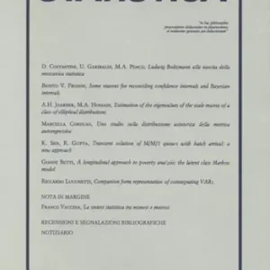 Statistica (1996). Vol. 3 Solo Oggi