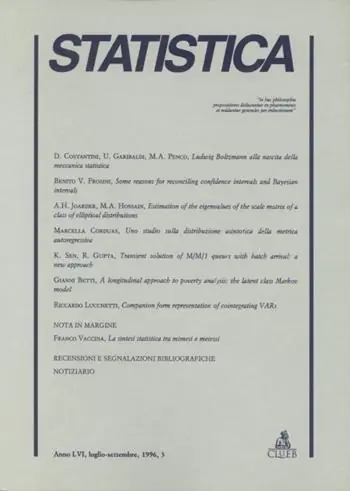 Statistica (1996). Vol. 3 Solo Oggi