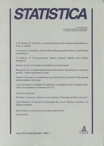 Statistica (1996). Vol. 4 Super Prezzo