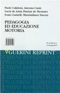 Compra Oggi Stesso Pedagogia ed educazione motoria
