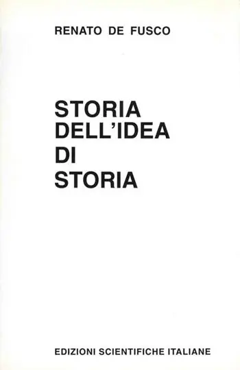 Spedito Oggi Storia dell‘idea di storia