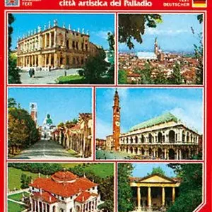 Vicenza. Città artistica del Palladio. Guida souvenir con pianta della città. Ediz. multilingue Popolare
