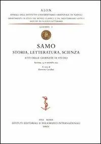 Economico Samo. Storia, letteratura, scienza. Atti delle Giornate di studio (Ravenna, 14-16 novembre 2002)