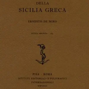 Ultimissimo Modello Storia e arte della Sicilia greca