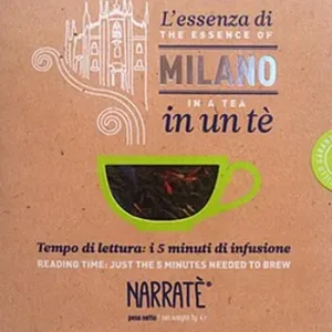 Occasione Imperdibile L‘essenza di Milano in un tè. Tempo di lettura i 5 minuti di infusione-The essence of Milano in a tea. Reading time just the 5 minutes needed to brew. Ediz. bilingue. Con tea bag