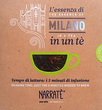 Occasione Imperdibile L‘essenza di Milano in un tè. Tempo di lettura i 5 minuti di infusione-The essence of Milano in a tea. Reading time just the 5 minutes needed to brew. Ediz. bilingue. Con tea bag
