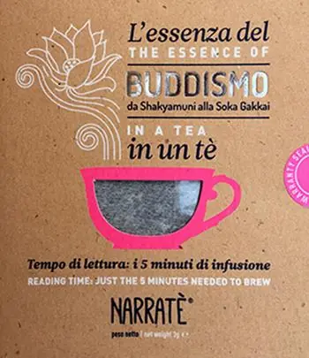 Compra Online L‘essenza del Buddismo in un tè. Tempo di lettura i 5 minuti di infusione-Da Shakyamuni alla Soka Gakkai. Reading time just the 5 minutes needed to brew. Ediz. bilingue. Con tea bag
