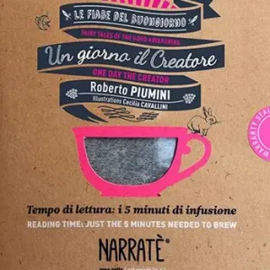 Un giorno il creatore. Tempo di lettura i 5 minuti di infusione-One day the creator. Reading time just the 5 minutes needed to brew. Ediz. bilingue. Con tea bag Prezzo Ridotto