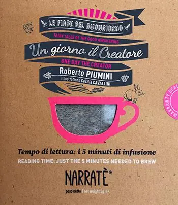 Un giorno il creatore. Tempo di lettura i 5 minuti di infusione-One day the creator. Reading time just the 5 minutes needed to brew. Ediz. bilingue. Con tea bag Prezzo Ridotto