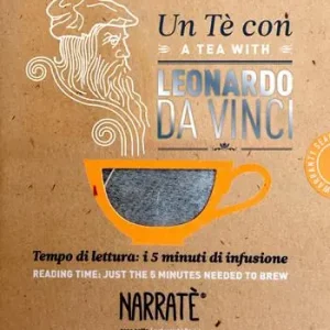 Spedizione Espresso Un tè con Leonardo da Vinci-A tea with Leonardo da Vinci. Ediz. bilingue