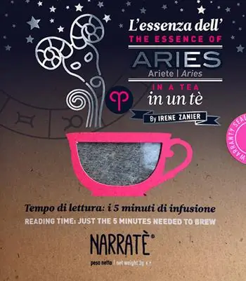 Compra Online L‘essenza dell‘Ariete in un tè-The essence of the Aries in a tea. Tempo di lettura i 5 minuti di infusione. Con tea bag