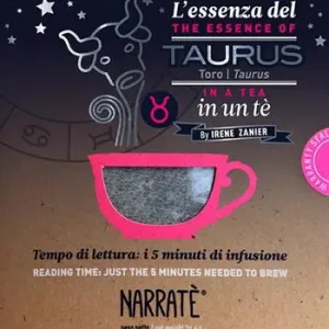 Super Prezzo L‘essenza del Toro in un tè-The essence of the Taurus in a tea. Tempo di lettura i 5 minuti di infusione. Con tea bag