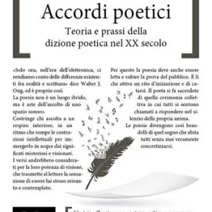 Accordi poetici. Teoria e prassi della dizione poetica nel XX secolo Novità