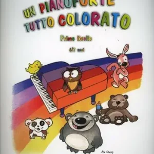 Prezzo Di Fabbrica Un pianoforte tutto colorato. 1° livello