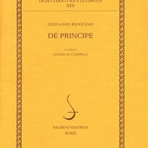 De principe. Testo latino a fronte Sconto