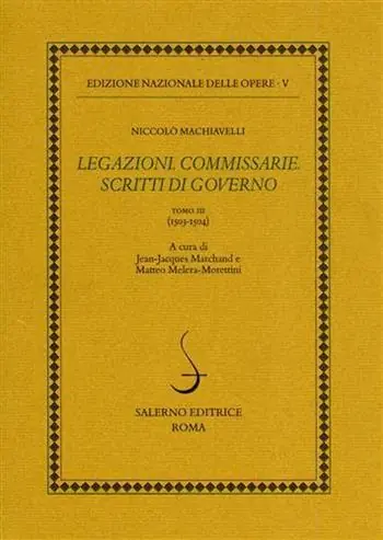 Legazioni. Commissarie. Scritti di governo. Vol. 3 1503-1504 Popolare