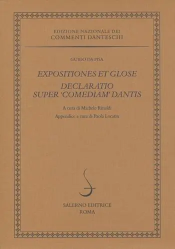 Expositiones et glose. Declaratio super «Comediam» Dantis. Ediz. multilingue Consegna Rapida