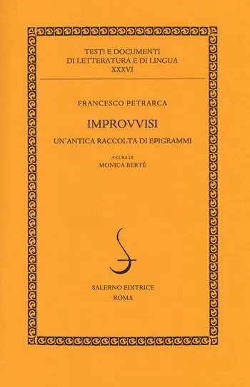 Improvvisi. Un‘antica raccolta di epigrammi. Testo latino a fronte Pagamento Sicuro