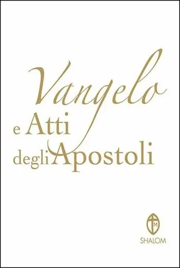 Quantità Limitata Vangelo e Atti degli Apostoli. Copertina bianca