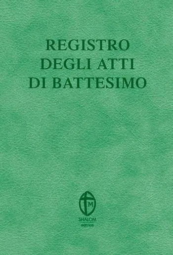 Registro degli atti di Battesimo Nuovo Arrivo